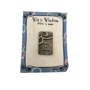 Vintage Ganz Wit and Wisdom Brooch on Original Packaging